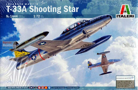 1/72 T-33A Shooting Star Plastic Model Kit (ITA1444)