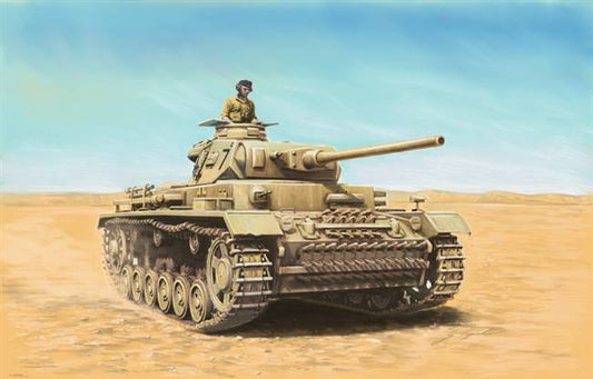 1/56 Pz.Kpfw. III Ausf.J/L/M/N Plastic Model Kit (ITA15757)