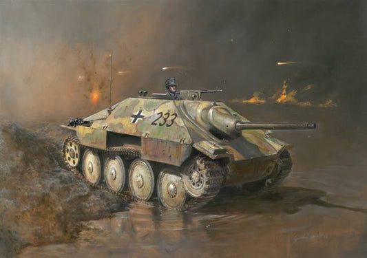 1/56 Jagdpanzer 38(T) Hetzer Plastic Model Kit (ITA15767)