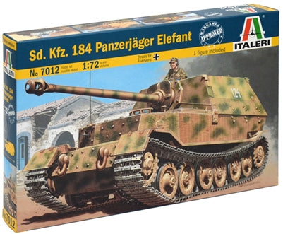 1/72 Panzerjager Elefant Plastic Model Kit (ITA7012)