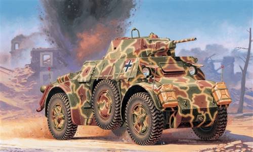 1/72 Autoblinda AB 43 Plastic Model Kit (ITA7052)