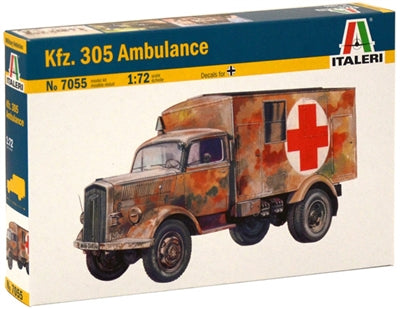 1/72 Kfz.305 Ambulance Plastic Model Kit (ITA7055)