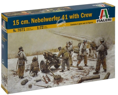 1/72 15cm Nebelwerfer 41 with Crew Plastic Model Kit (ITA7071)