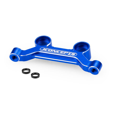 Blue Aluminum Steering Rack for Team Associated DR10, SR10, RB10 (JCO23521)