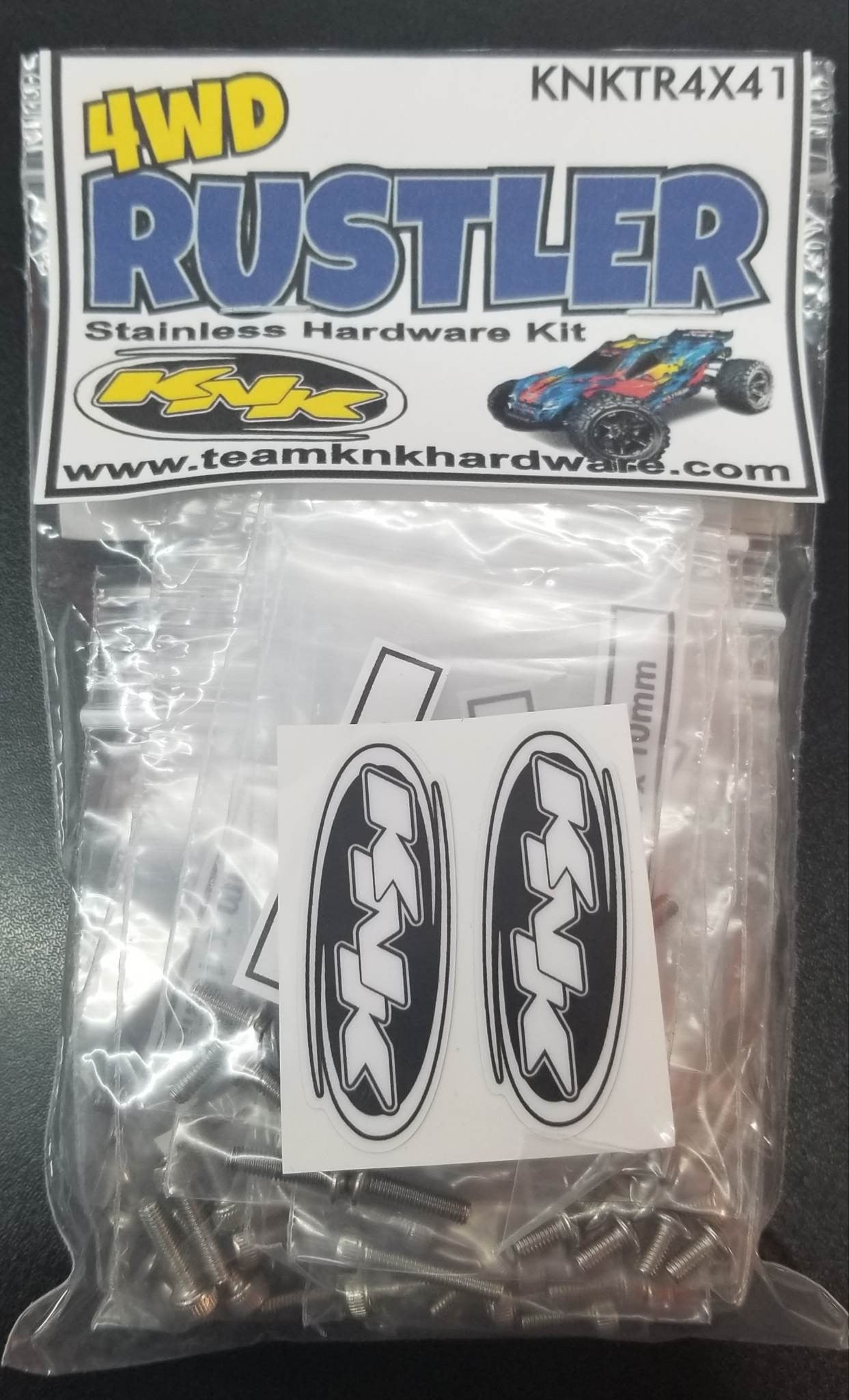 Stainless Hardware Kit: Traxxas Rustler 4x4 (KNKTR4X41)