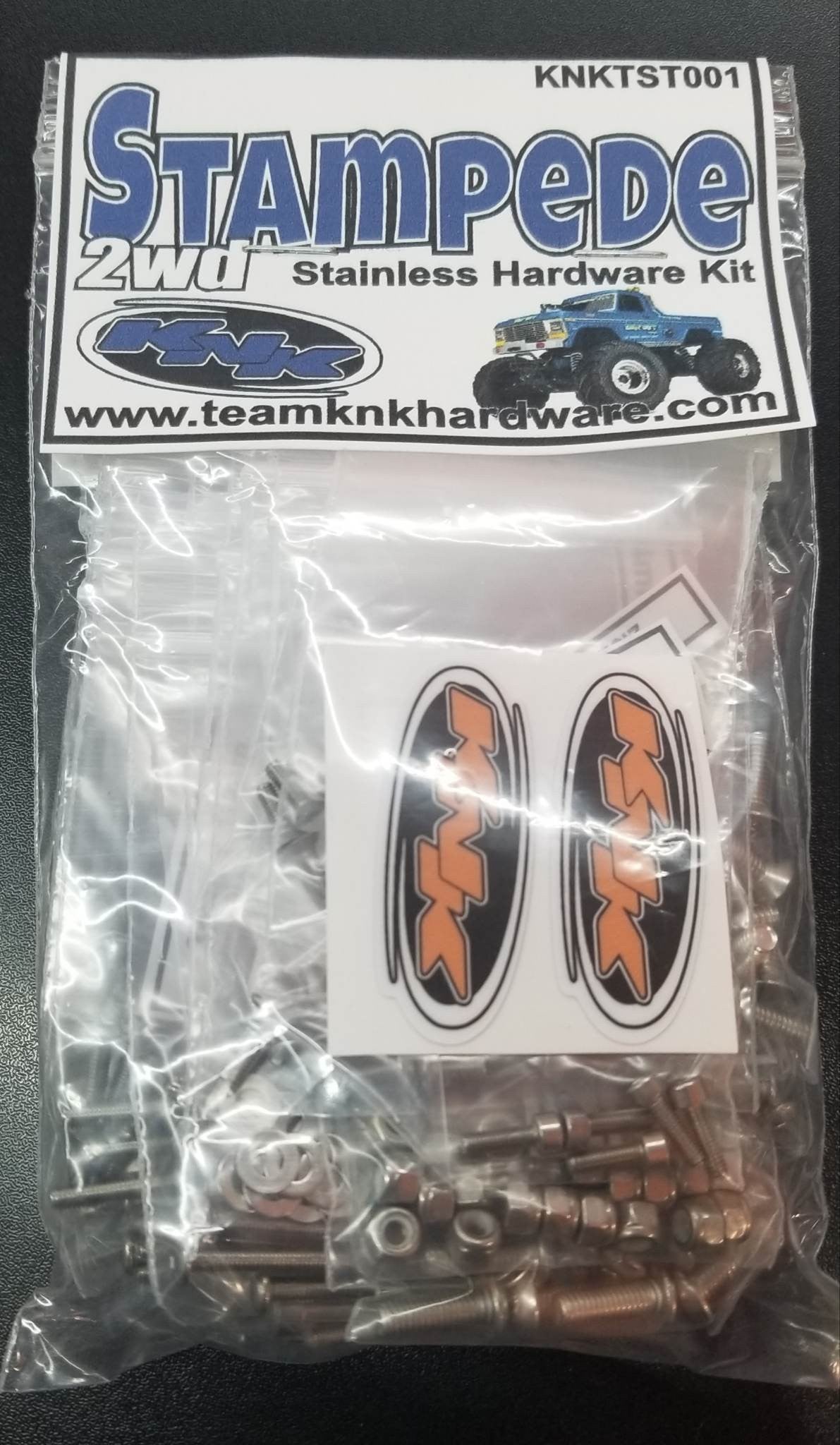 Stainless Hardware Kit: Traxxas Stampede 2WD (KNKTST001)