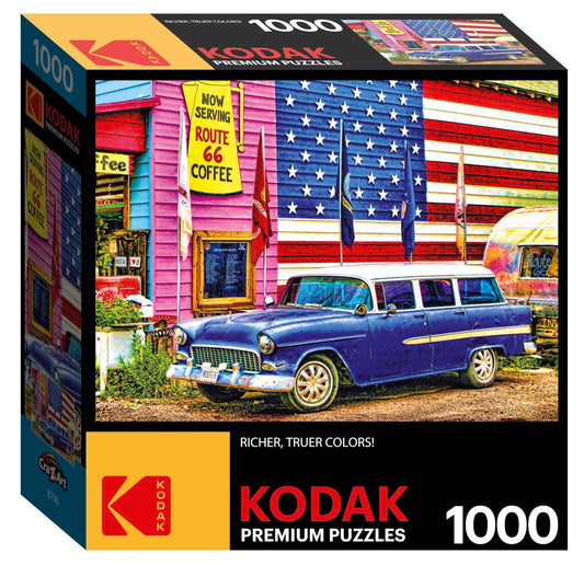 Route 66 Premium Puzzle, 20"x27", 550 Pieces (KOD631905)