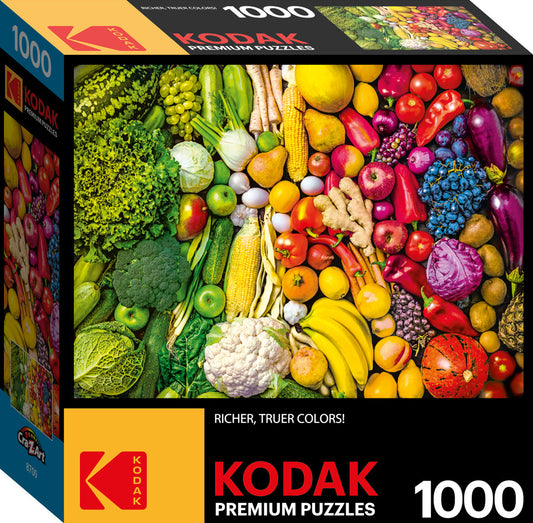Rainbow Superfoods Premium Puzzle, 20"x27", 1000 Pieces (KOD651657)