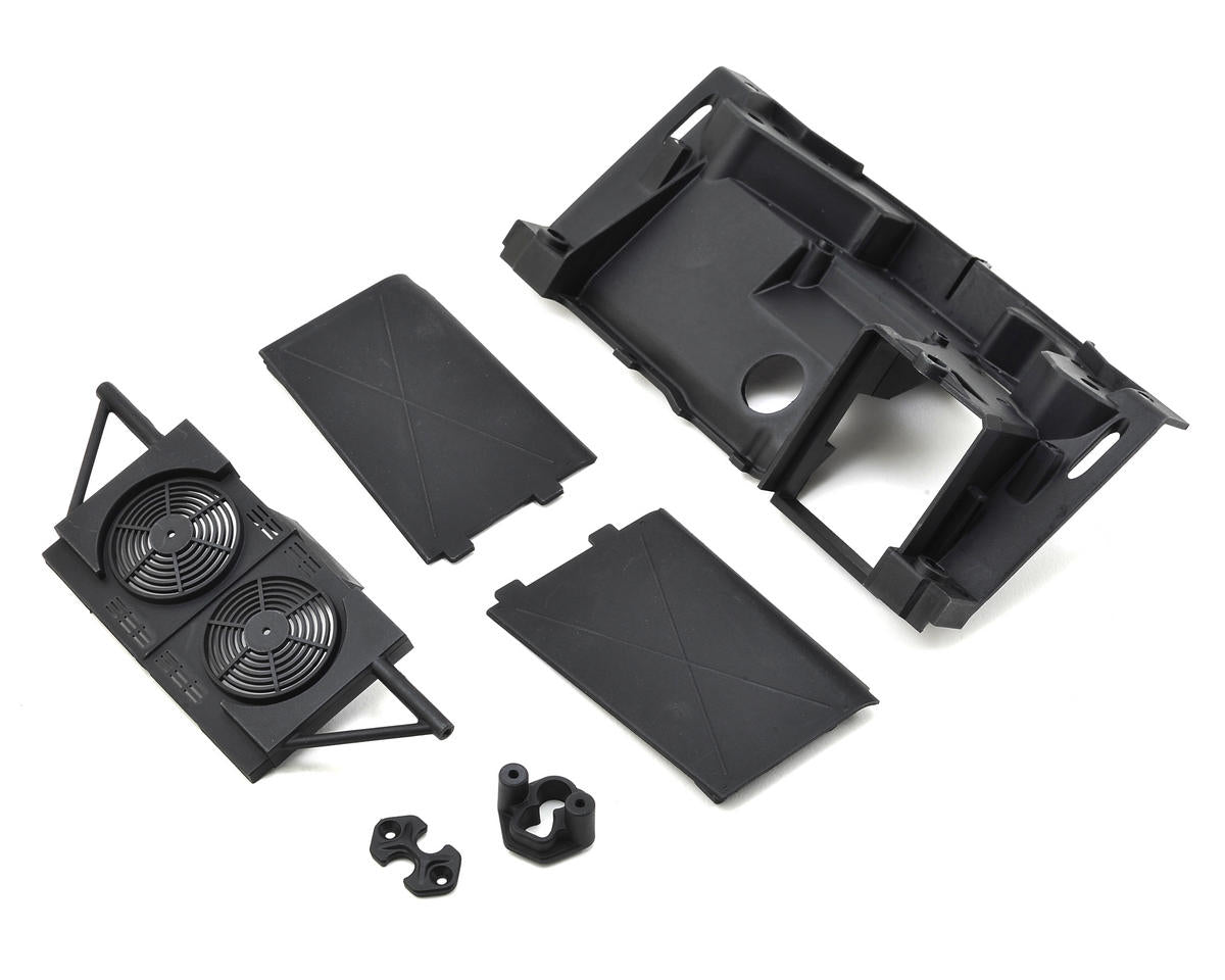 Rear Bulkhead Fan Panel with Mudguards for Baja Rey (LOS231005)