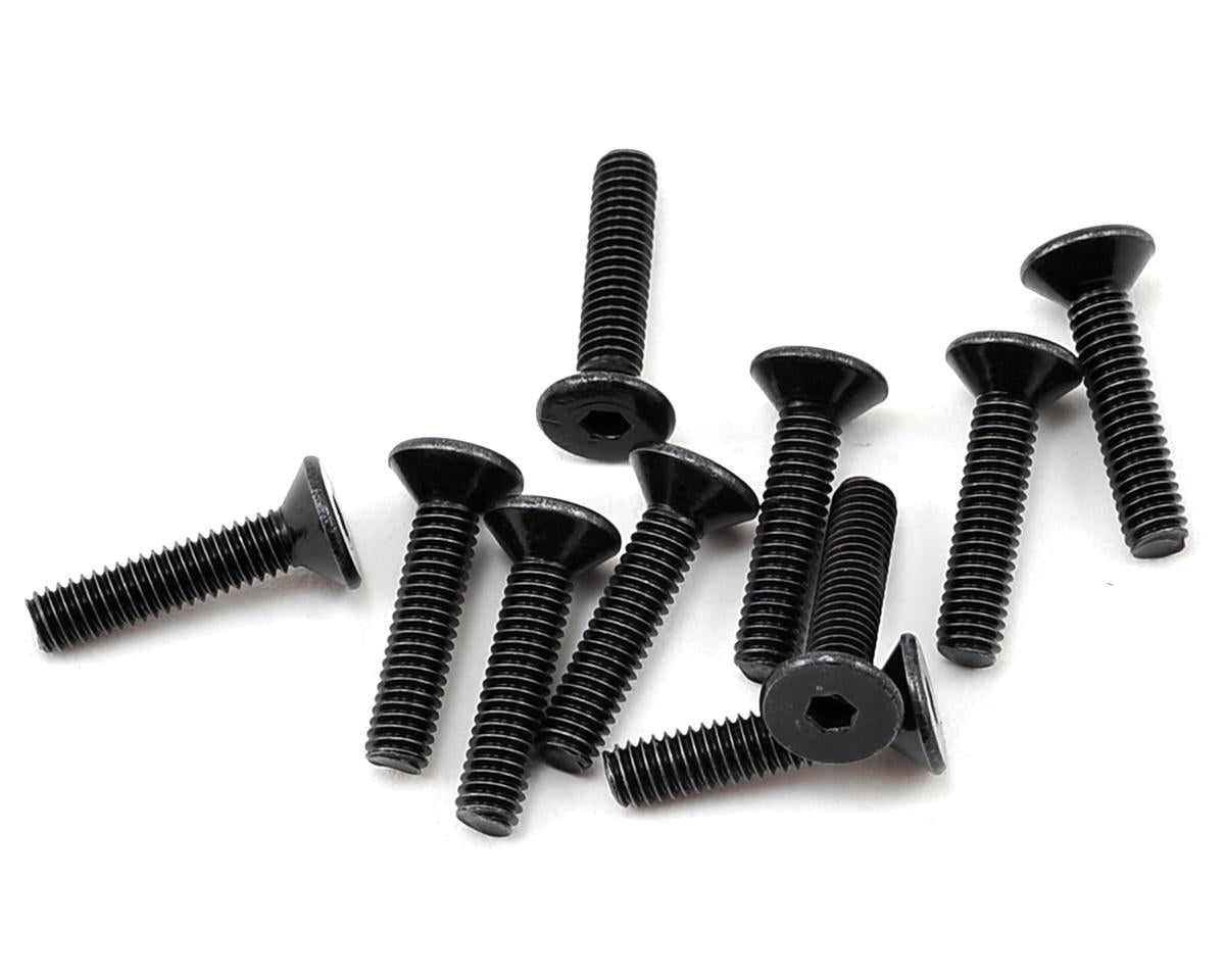 Flat Head Screws 2.5x12mm (10) (LOS235010)