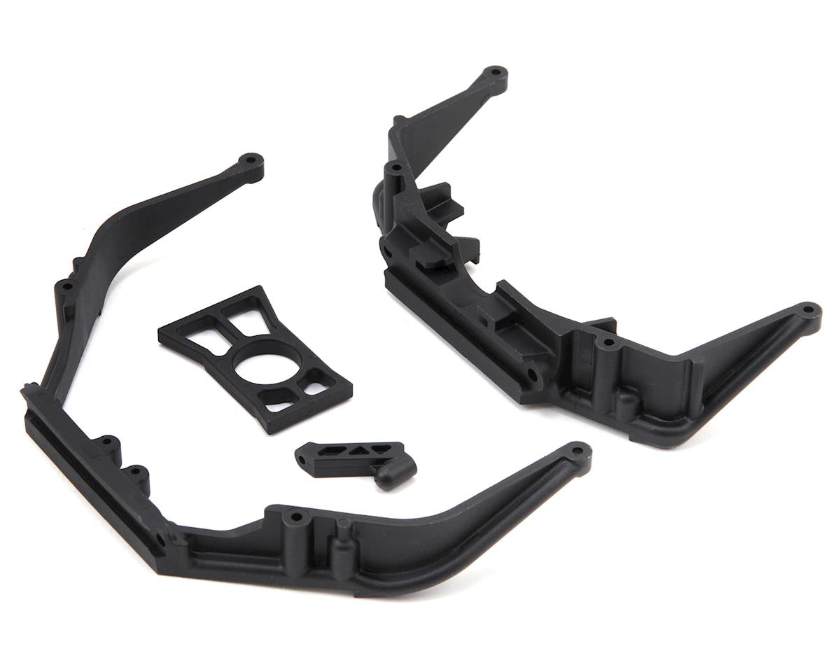 Front and Rear Chassis Brace Set and Differential Retainer Ring for LST 3XL-E (LOS241017)