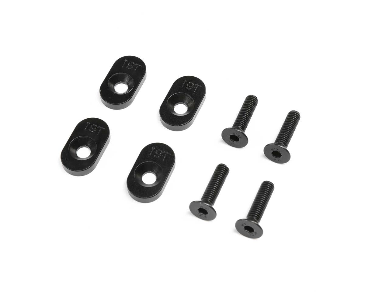 Engine Mount Insert and Screws 19T for DBXL 2.0 (4) (LOS252137)