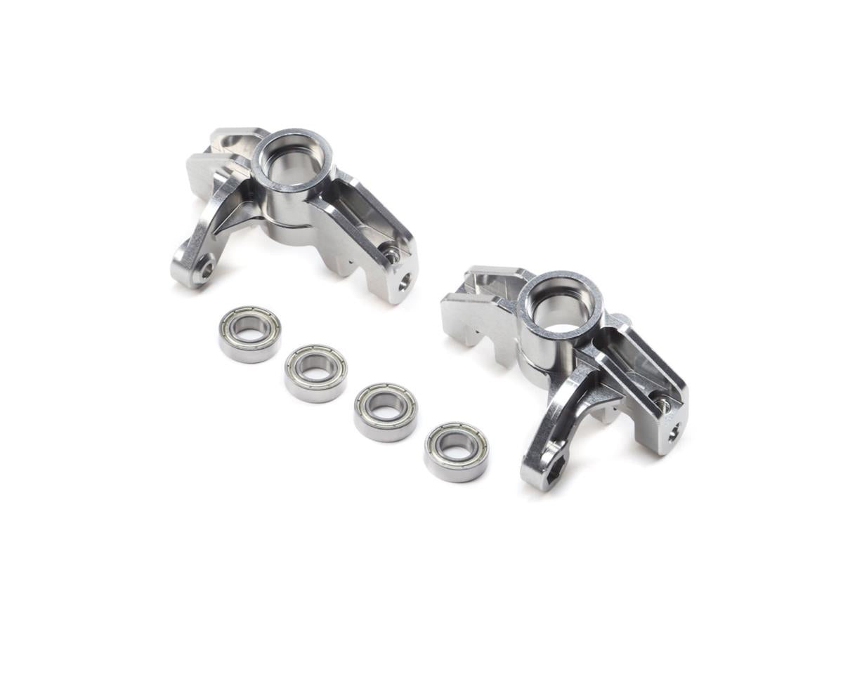 Aluminum Left and Right Front Spindle Set for Super Rock Rey (LOS354013)