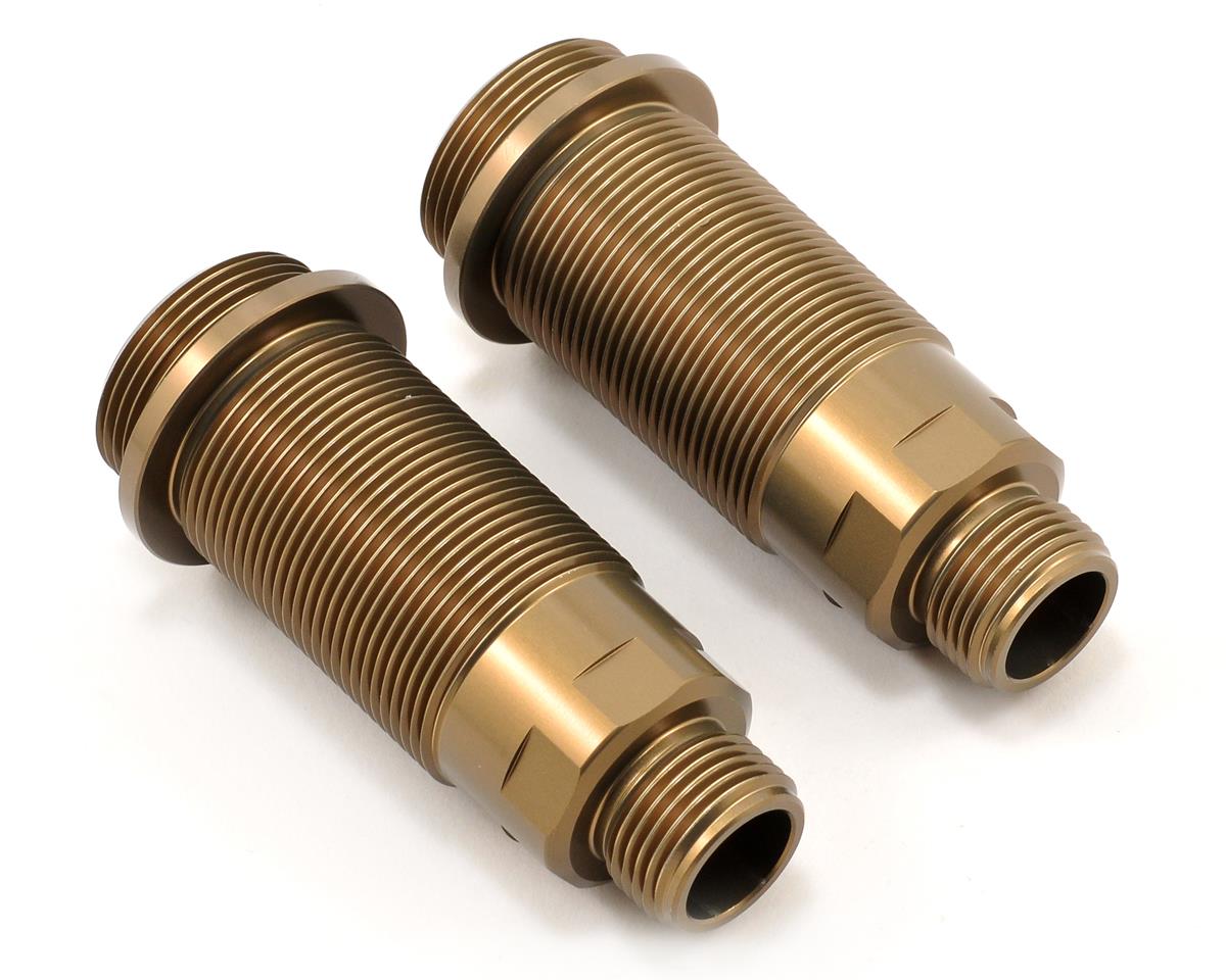 Hard Anodized Aluminum Rear Shock Body Set for 5IVE-T/MINI WRC (2) (LOSB2864)