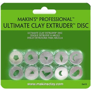 Ultimate Clay Extruder Discs, Set B (MAK35156)