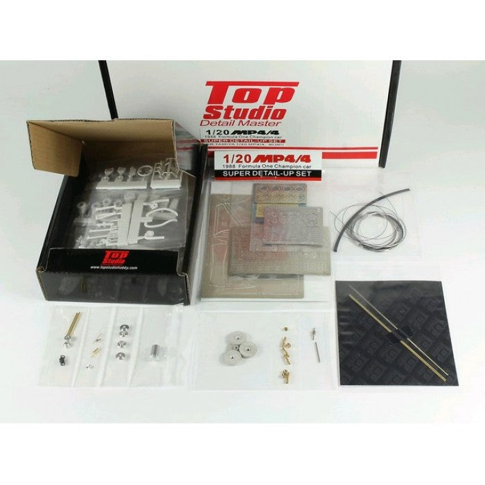 Super Detail-Up Set for 1/20 MP4/4 Plastic Model Kit (TPSMD29011)