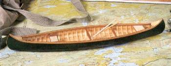 1/12 The Indian Girl Canoe Boat Wood Model Kit (MID981)
