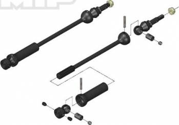 Spline CVD Kit for Traxxas E-Maxx (MIP18130)