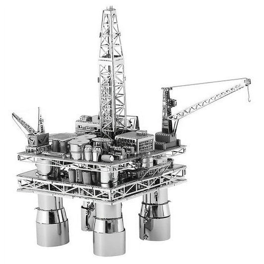 Metal Earth Off-Shore Oil Rig and Oil Tanker Gift Set (MMG105)