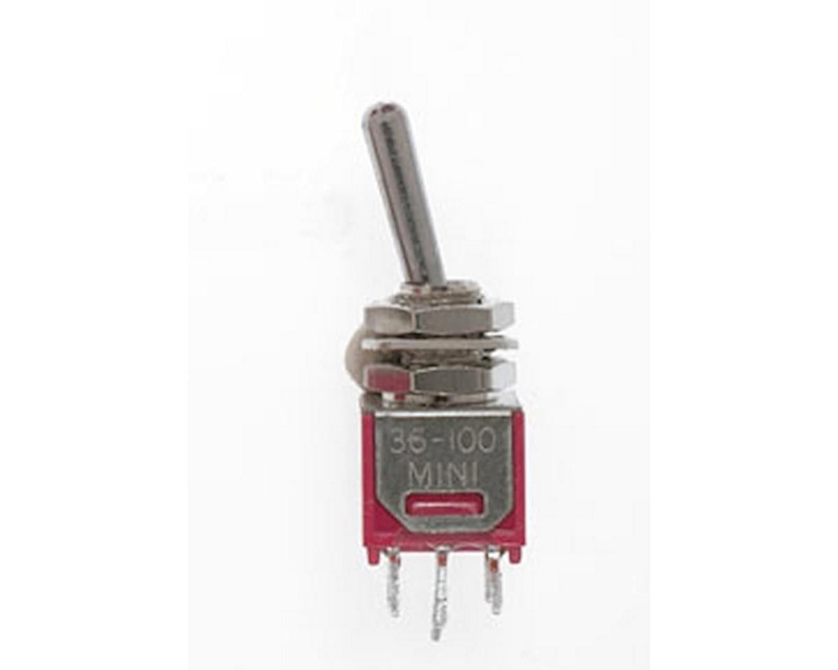 DPDT Double Pole Double Throw 3A 120V SubMini Toggle Switch (2) (MNT3610002)