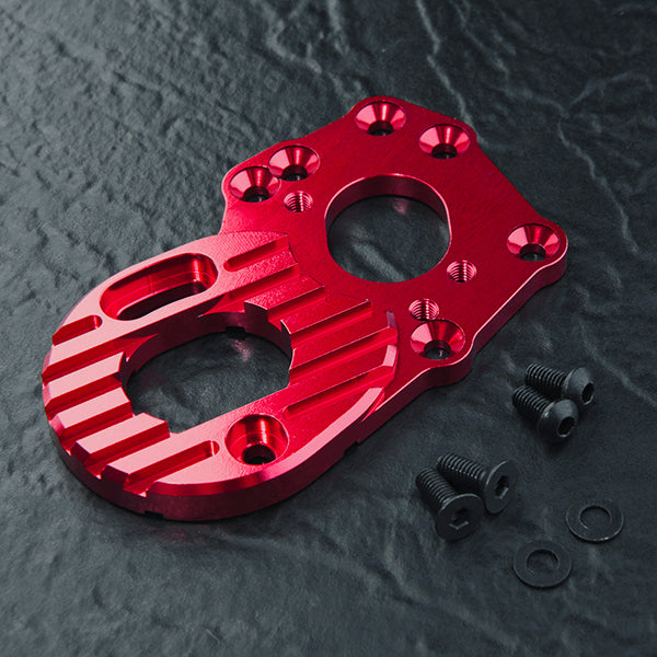 MST RMX 2.0 Aluminum Spur Gearbox Motor Heat Sink Mount, Red (MXS210643R)