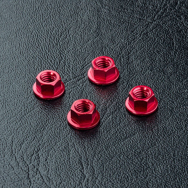 MST 6mm Aluminum Drift Wheel Nut, Red (MXS820001R)