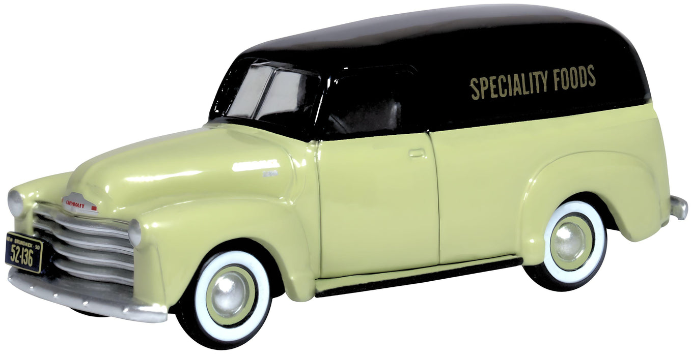 1/87 1950 Chevrolet Panel Van, Speciality Foods (OFD87CV50004)