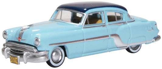 1/87 1954 Pontiac Chieftain 4 Door, Mayfair Blue and San Marino Blue (OFD87PC54001)