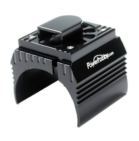 Aluminum Motor Heatsink Cooling Fan for 1/10 540 and 550 Size Motors, Black (PHBPHF10FANBLACK)