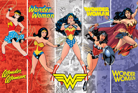 Wonder Woman Generations Puzzle, 29.5"x20", 1000pcs (PHP661668)