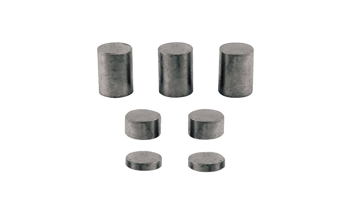 Tungsten Incremental Cylinder Weights, 2oz (PIN3914)