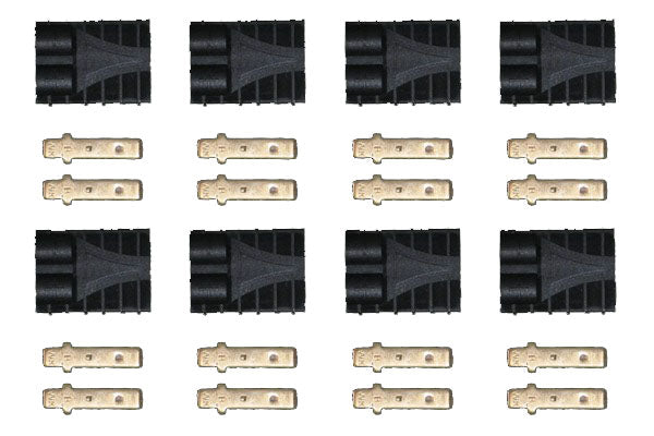 Traxxas-Style Female Connectors (8) (PRGACCTXF)