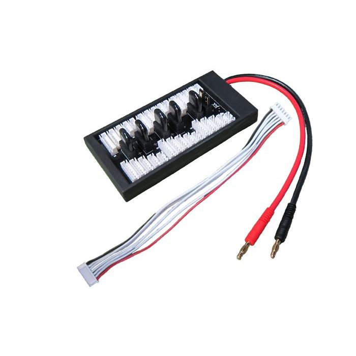 Parallel Charge Board for JST-XH and Traxxas-Style Connectors (PRGACPCBJTX)