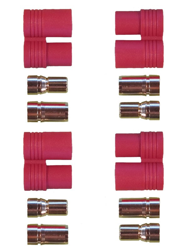 PRC8 Connectors, Red (4) (PRGACPRC8)