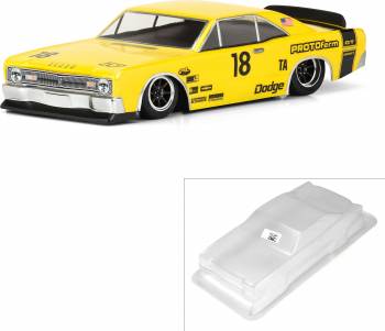 1/10 VTA 1967 Dodge Dart Clear Body (PRM157930)
