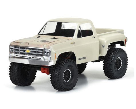 1978 Chevrolet K-10 Clear Body with 12.3" Wheelbase for 1/10 Rock Crawler (PRO352200)