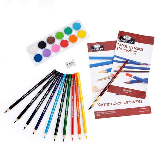 Learn to Watercolor 33-Piece Art Set (RAL37320)
