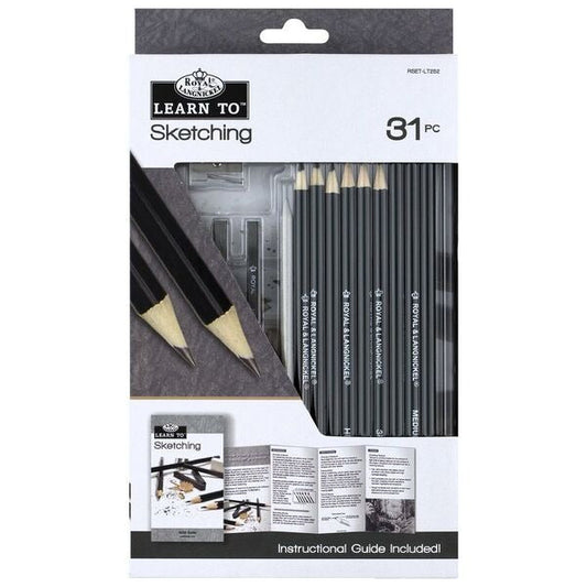 Learn to Sketching 31-Piece Art Set (RAL37321)