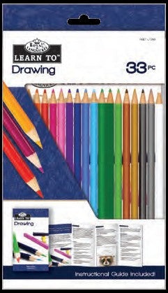 Learn to Drawing 33-Piece Art Set (RAL37322)
