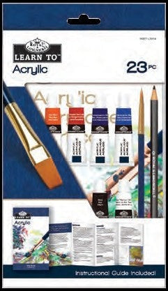 Learn to Acrylic Painting 23-Piece Art Set (RAL37323)