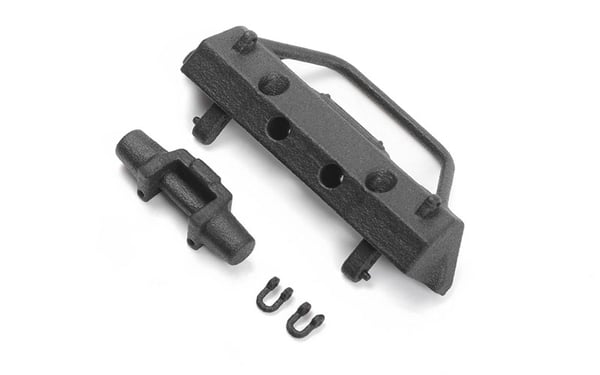 Micro Series Front Bumper with Plastic Winch for Axial SCX24 1/24 Jeep Wrangler RTR (RC4VVVC1048)