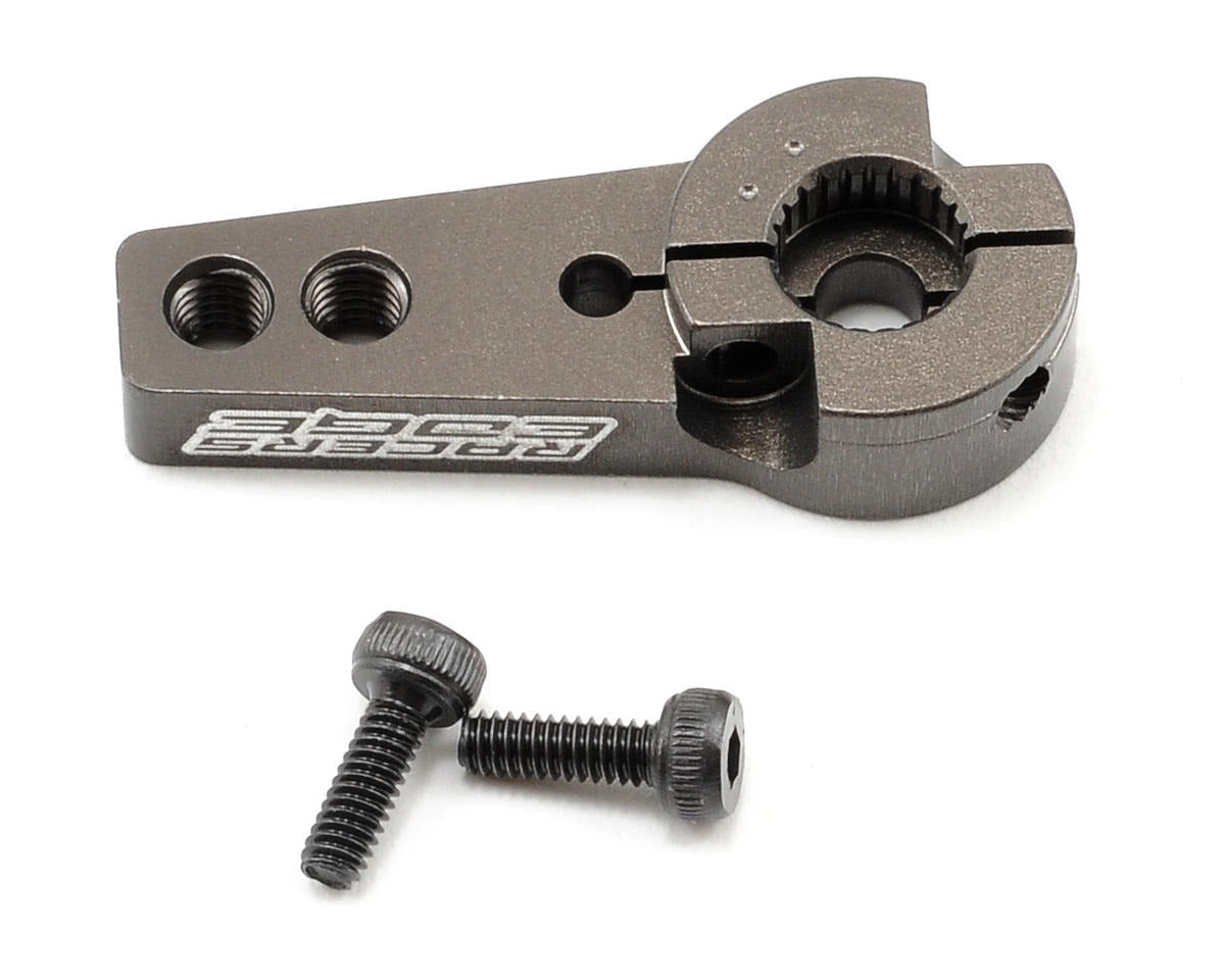 Aluminum Pro Adjustable Single Arm Hitec Servo Horn, Hard Anodized (RCE10384HA)