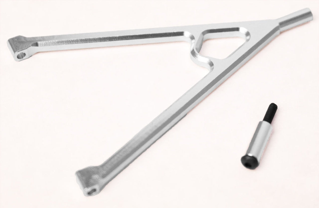 Aluminum Rear Y-Link, Silver for SCX10 (RCE1829S)