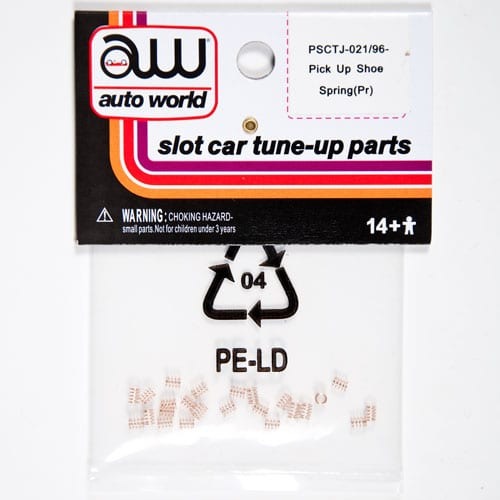 Thunderjet Pick Up Shoe Spring for HO Slot Car (12 Pair) (RDZPSCTJ021)