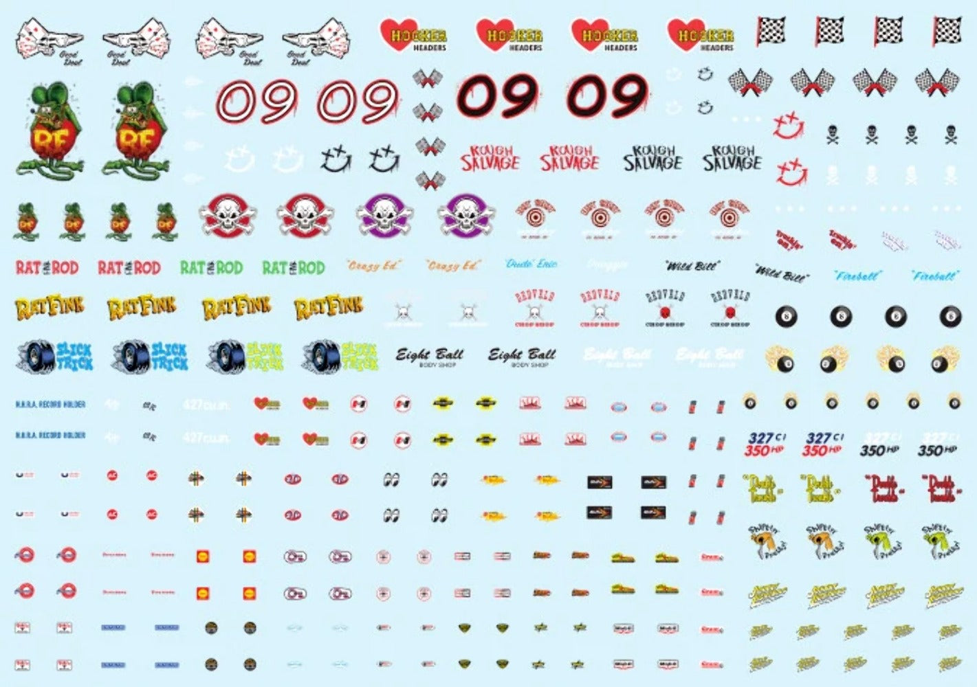 1/64 Sponsors and Graphics Decals (RDZSCM077)