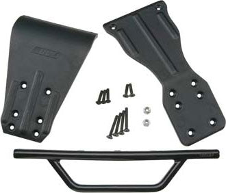 Front Bumper Assembly, Black for Team Associated SC10 (RPM70902)