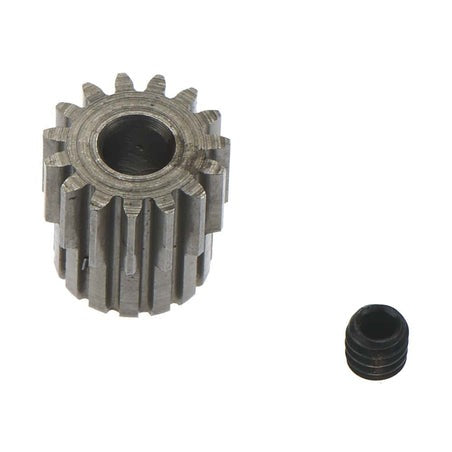 48P 15T X-Hard Wide 1/8" Shaft Pinion Gear with Collar (RRP1415)