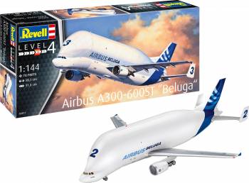 1/144 Airbus A300-600ST Beluga Plastic Model Kit (RVL03817)