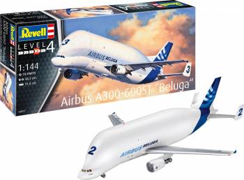 1/144 Airbus A300-600ST Beluga Plastic Model Kit (RVL03817)