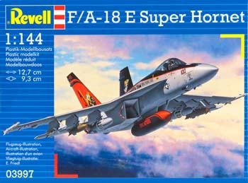 1/144 F/A-18E Super Hornet Plastic Model Kit (RVL03997)